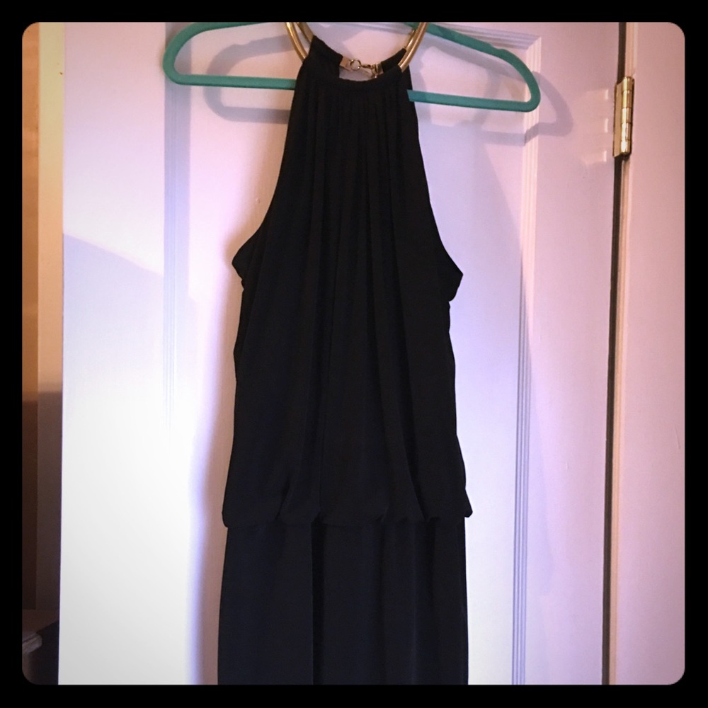 Jessica Simpson halter dress /Black